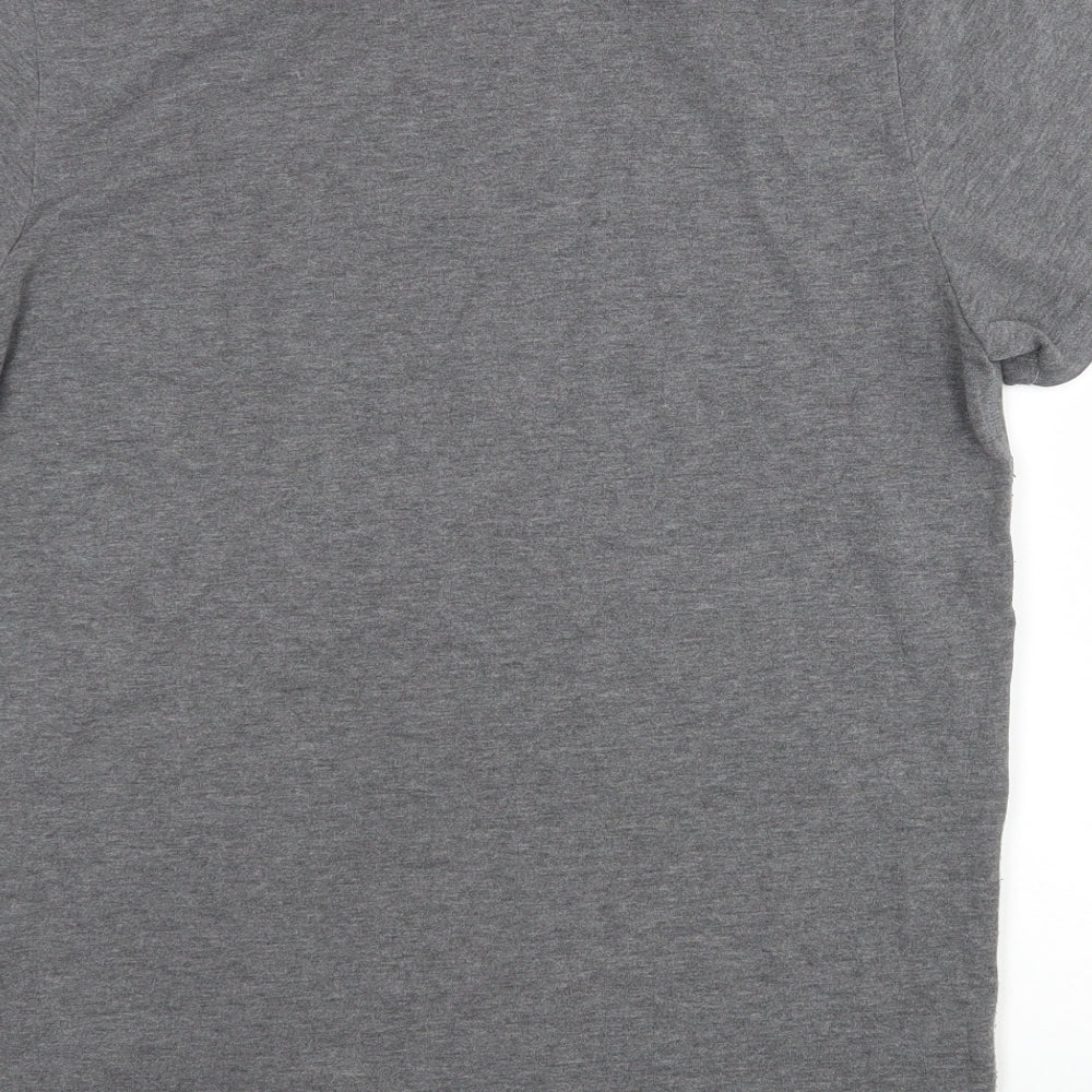 Superdry Mens Grey    T-Shirt Size M