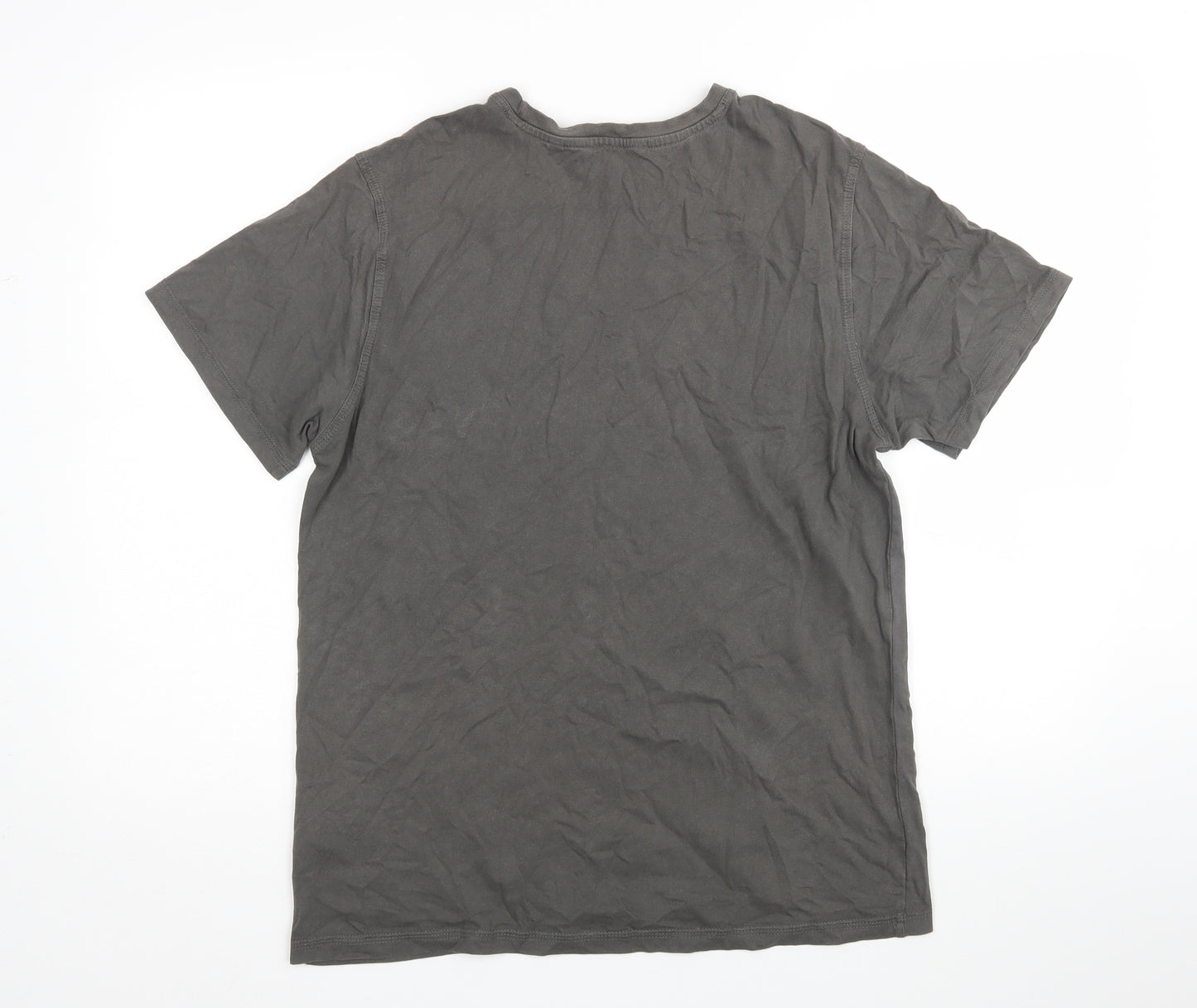 Duck & Cover Mens Grey    T-Shirt Size L  - Pug