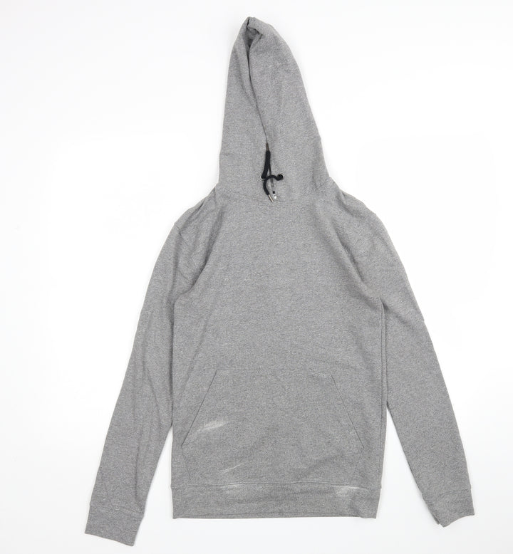 Topshop Womens Grey   Pullover Hoodie Size XS