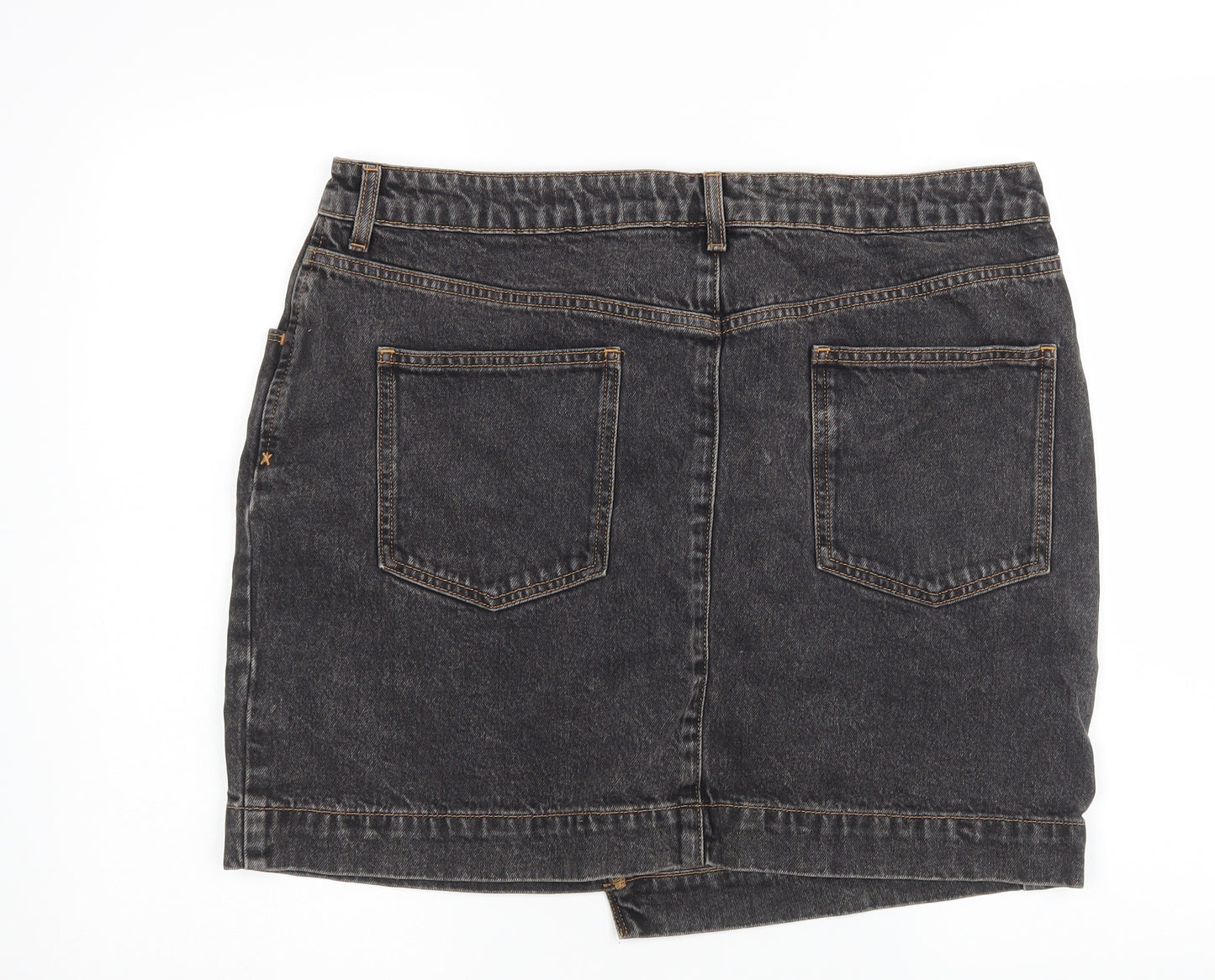 COLLUSION Womens Black   Mini Skirt Size 18