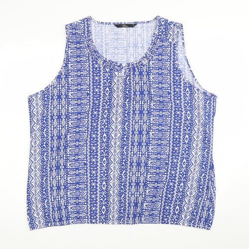 BM Womens Multicoloured Paisley  Basic Tank Size 24