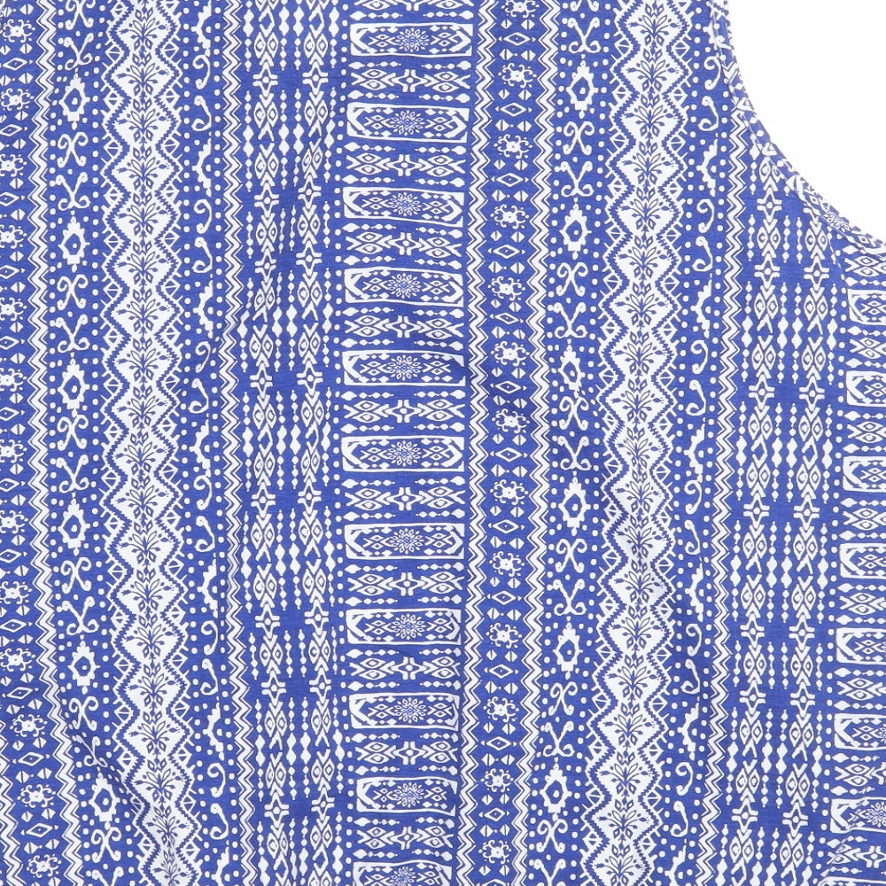 BM Womens Multicoloured Paisley  Basic Tank Size 24