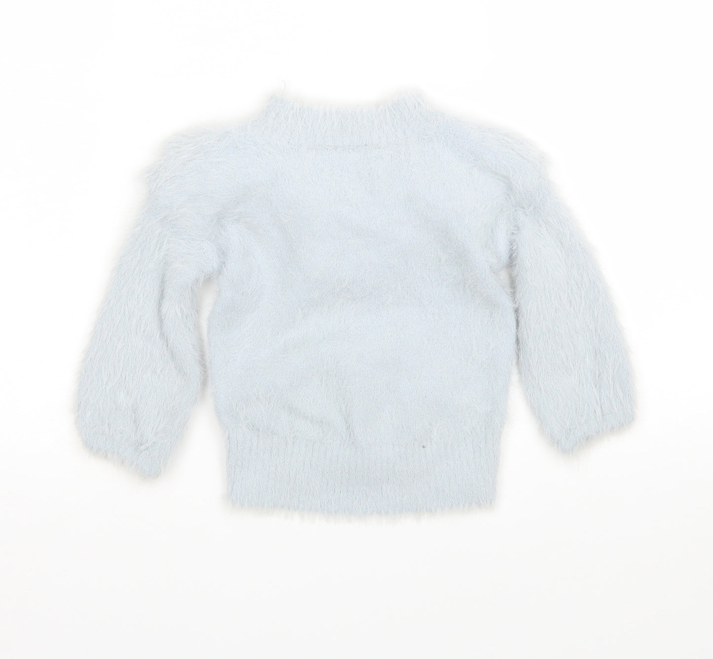 River Island Girls Blue   Pullover Jumper Size 12-18 Months