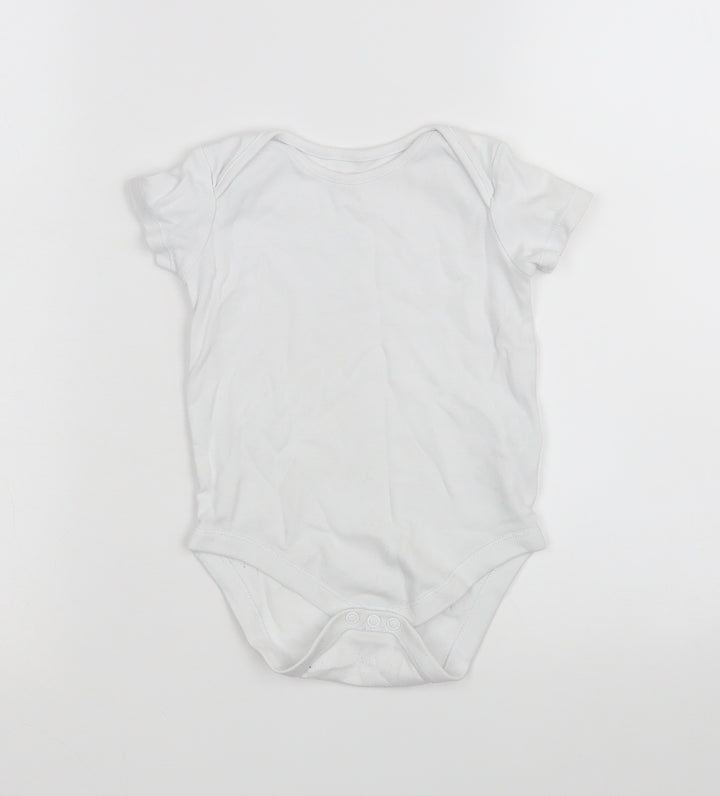 F&F Baby White Leotard One-Piece Size 12-18 Months