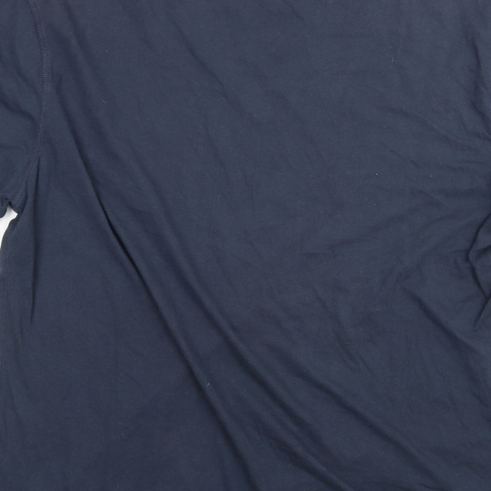 Howich Mens Blue    T-Shirt Size 2XL