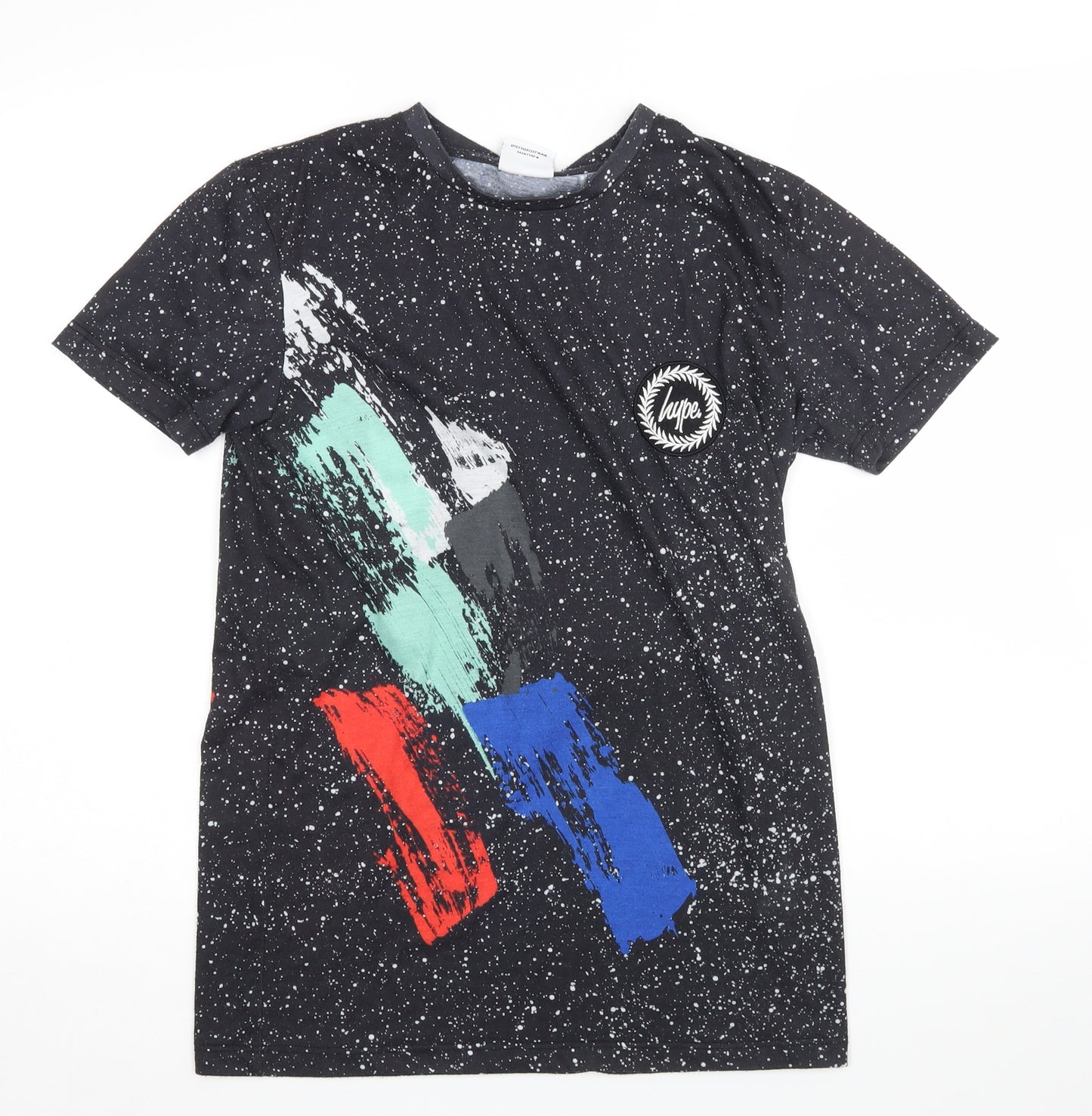Hype Mens Multicoloured Polka Dot   T-Shirt Size XS