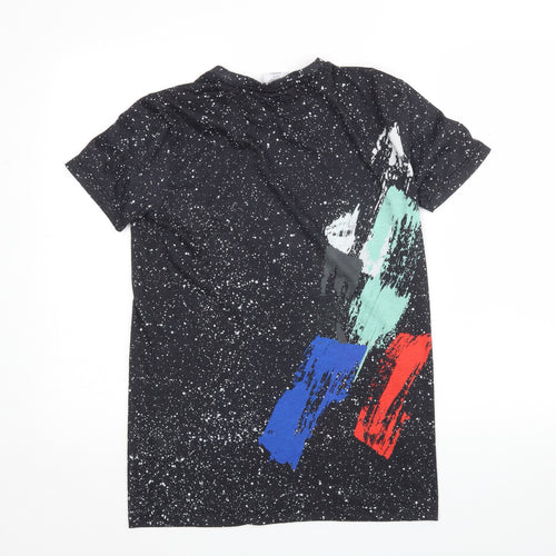 Hype Mens Multicoloured Polka Dot   T-Shirt Size XS