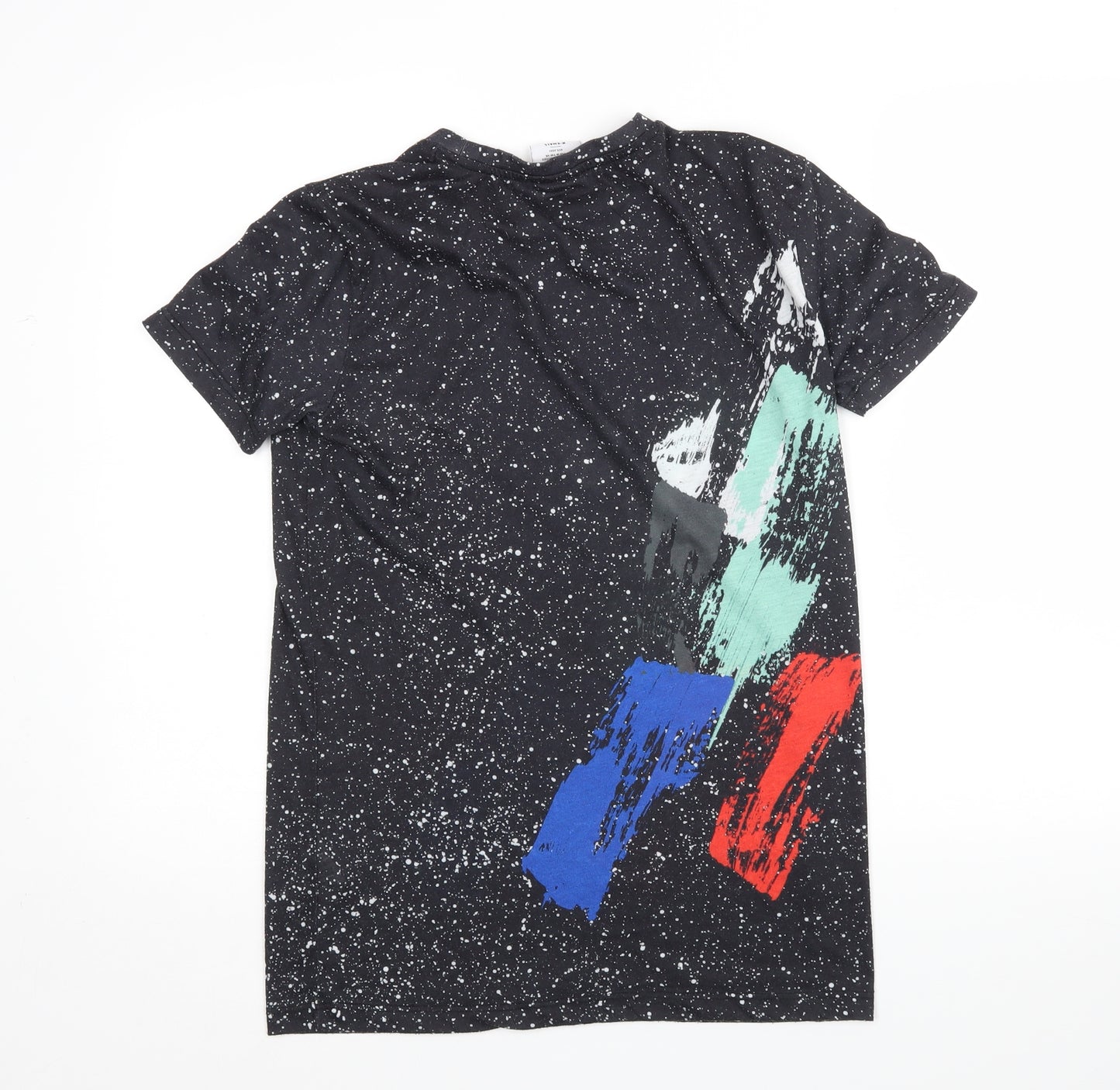 Hype Mens Multicoloured Polka Dot   T-Shirt Size XS
