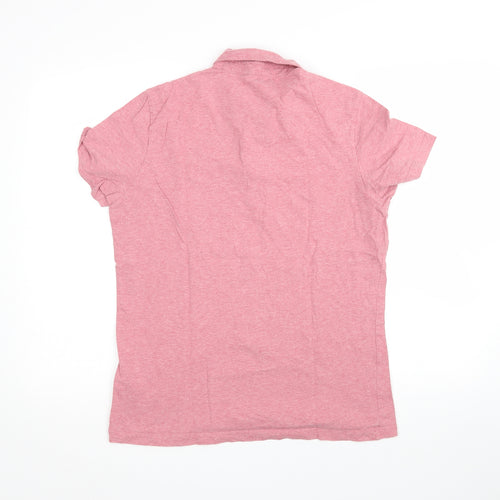 B.D Baggies Mens Pink    Polo Size M