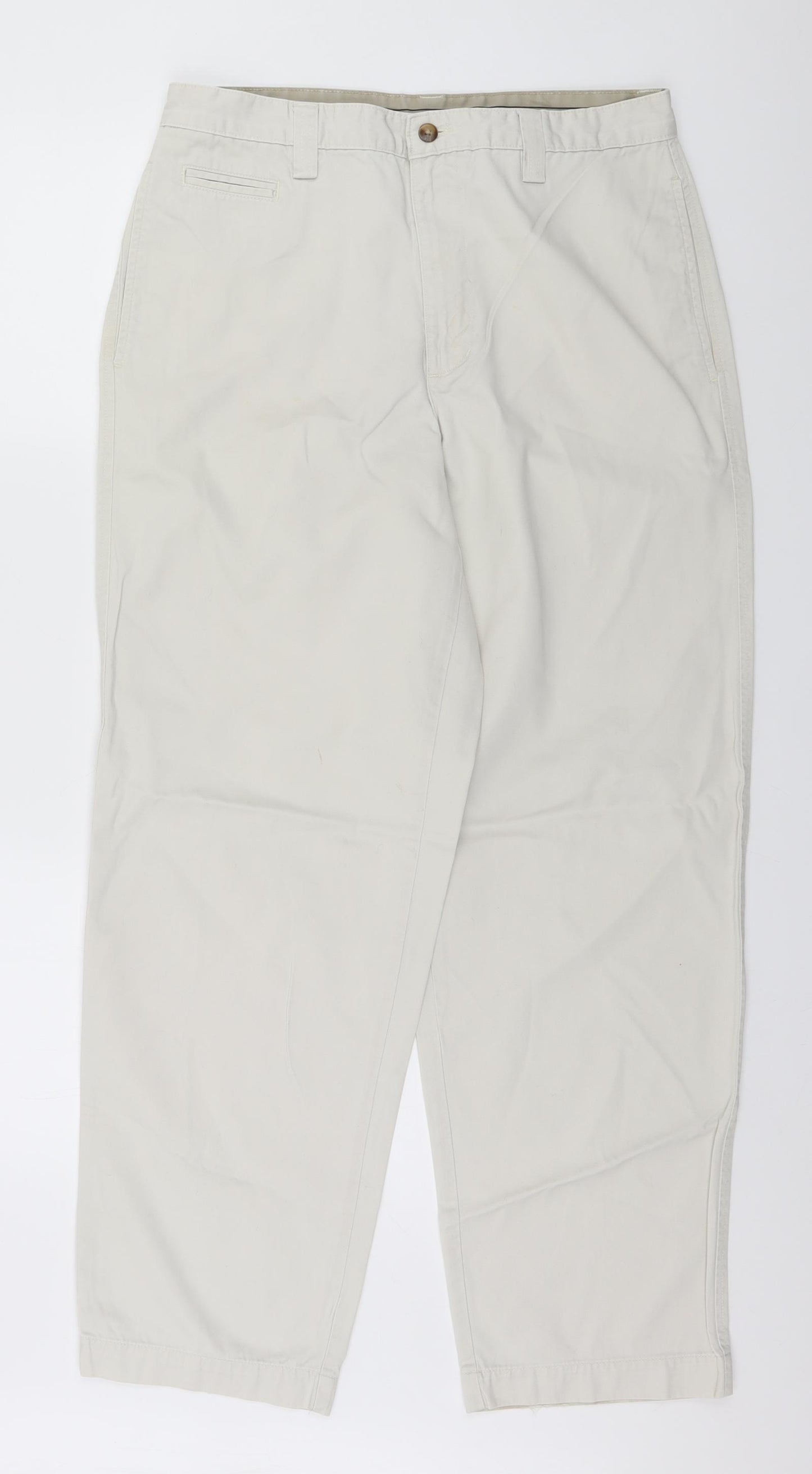 Arizona Jeans Mens Beige   Trousers  Size 33 in L32 in