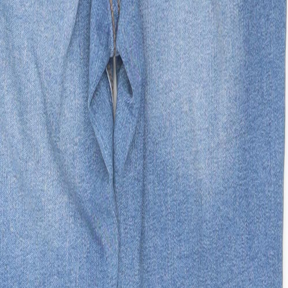 Denim & Co. Womens Blue   Skinny Jeans Size 6 L28 in