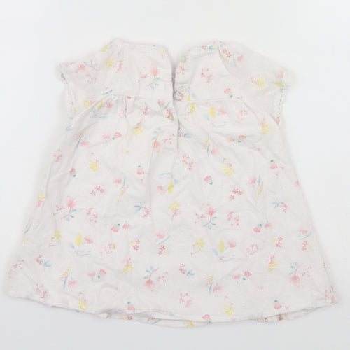 George Baby Green Floral  A-Line  Size 18-24 Months