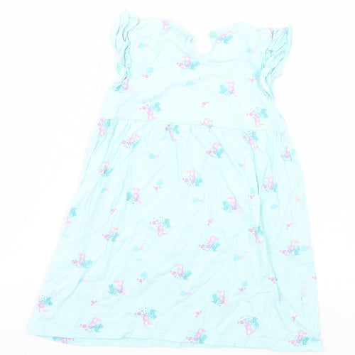 George Girls Green Animal Print  A-Line  Size 18-24 Months  - Birds