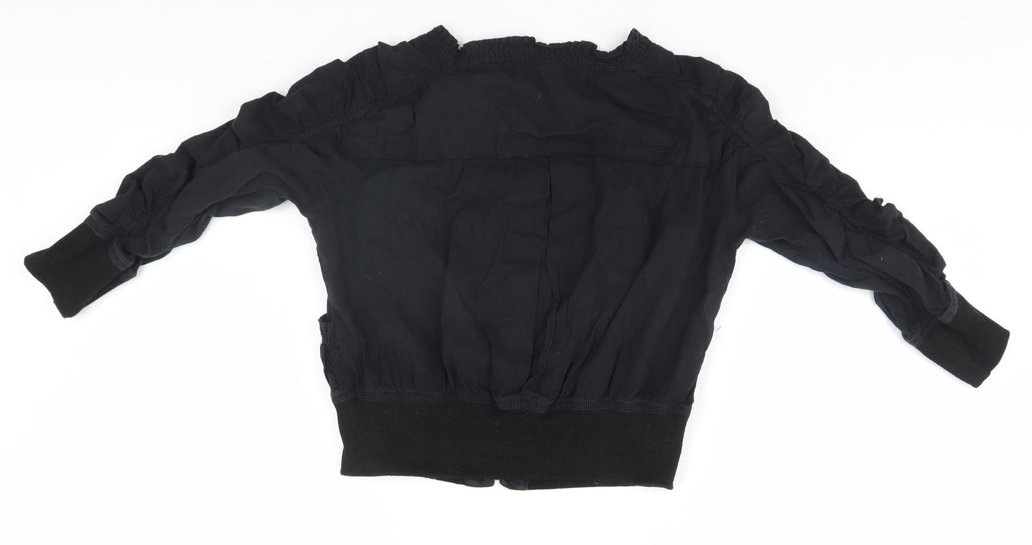 Chocolate Womens Black   Jacket