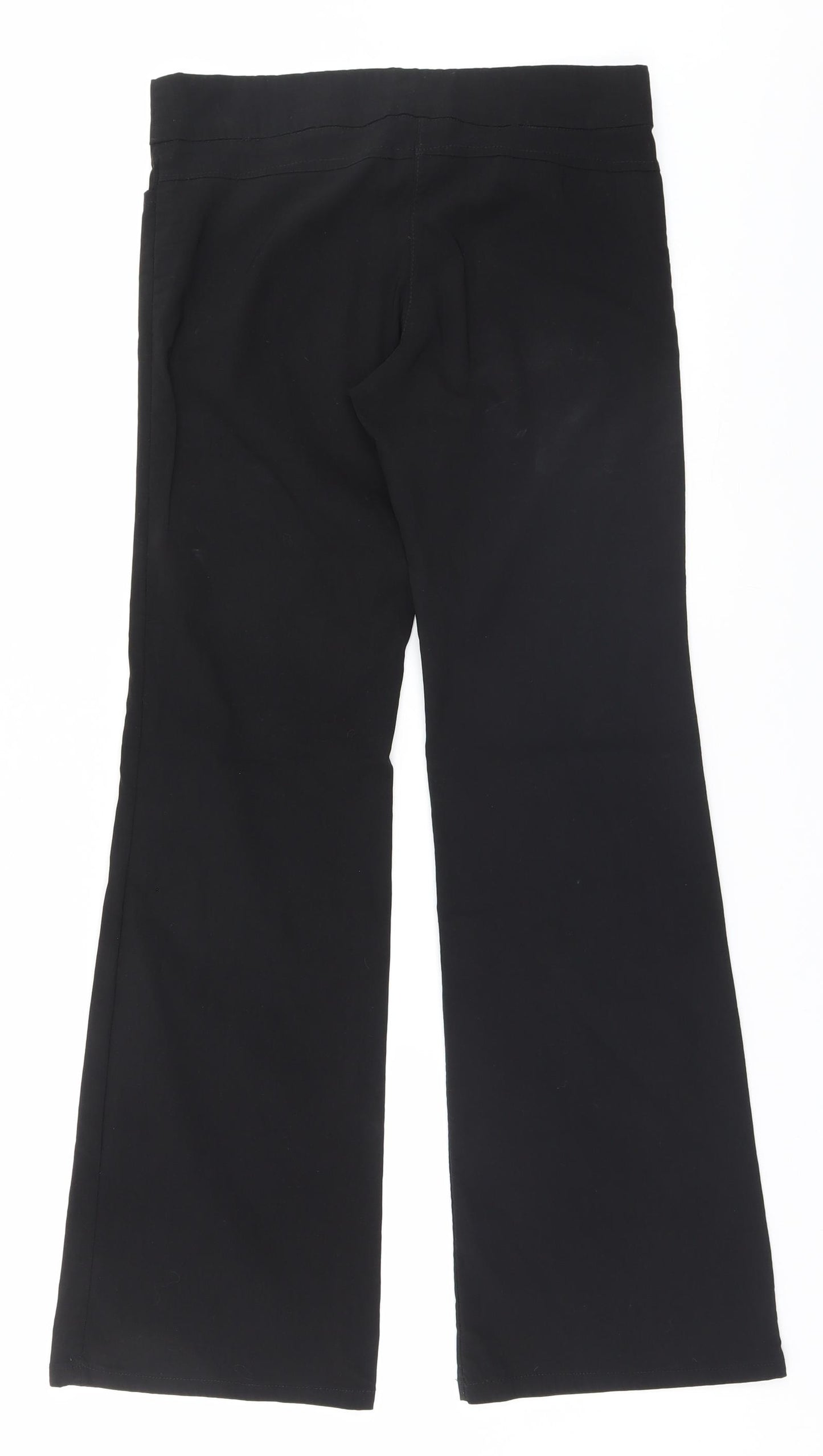 Karlo Ruicci Womens Black   Trousers  Size 10 L30 in