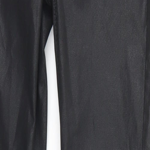 H&M Womens Black   Carpenter Leggings Size 6 L30 in