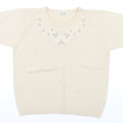 Berkertex Womens Beige   Pullover Jumper Size 10