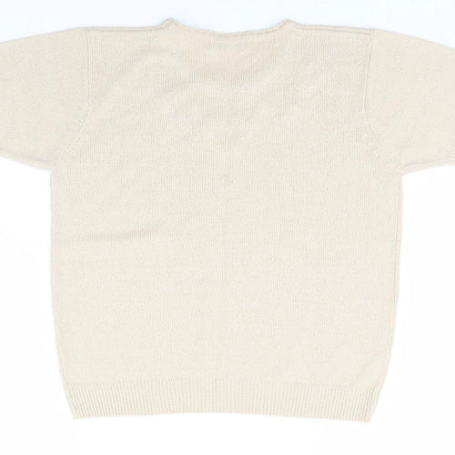 Berkertex Womens Beige   Pullover Jumper Size 10
