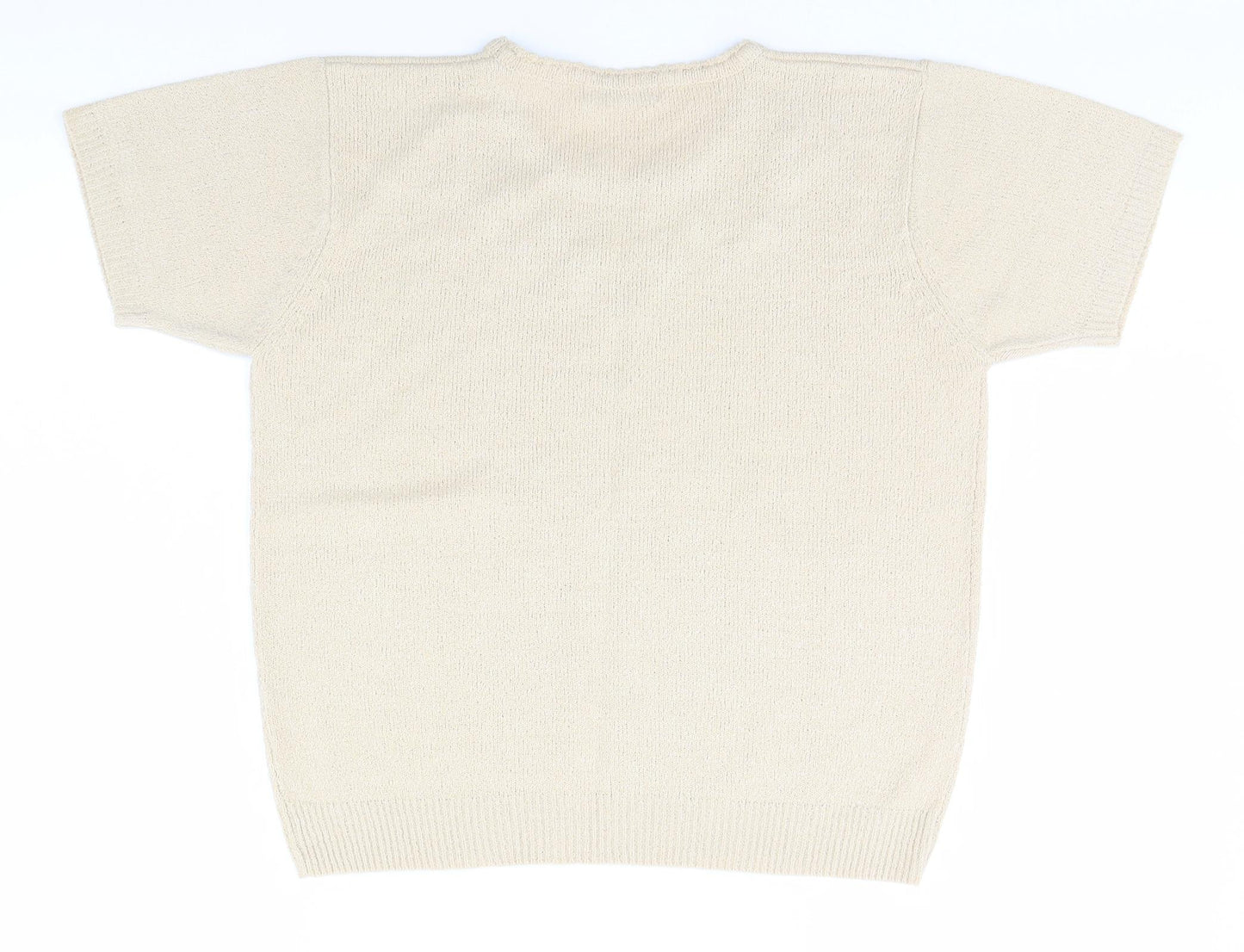 Berkertex Womens Beige   Pullover Jumper Size 10