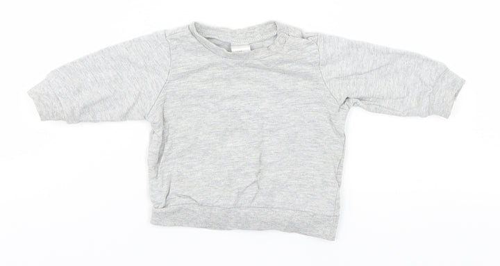 H&M Baby Grey   Basic T-Shirt Size 3-6 Months