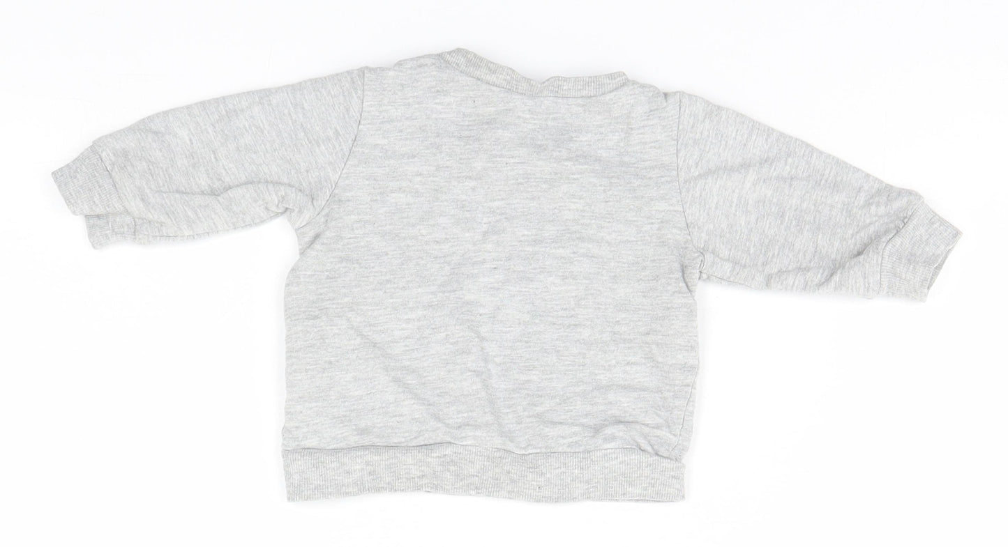 H&M Baby Grey   Basic T-Shirt Size 3-6 Months