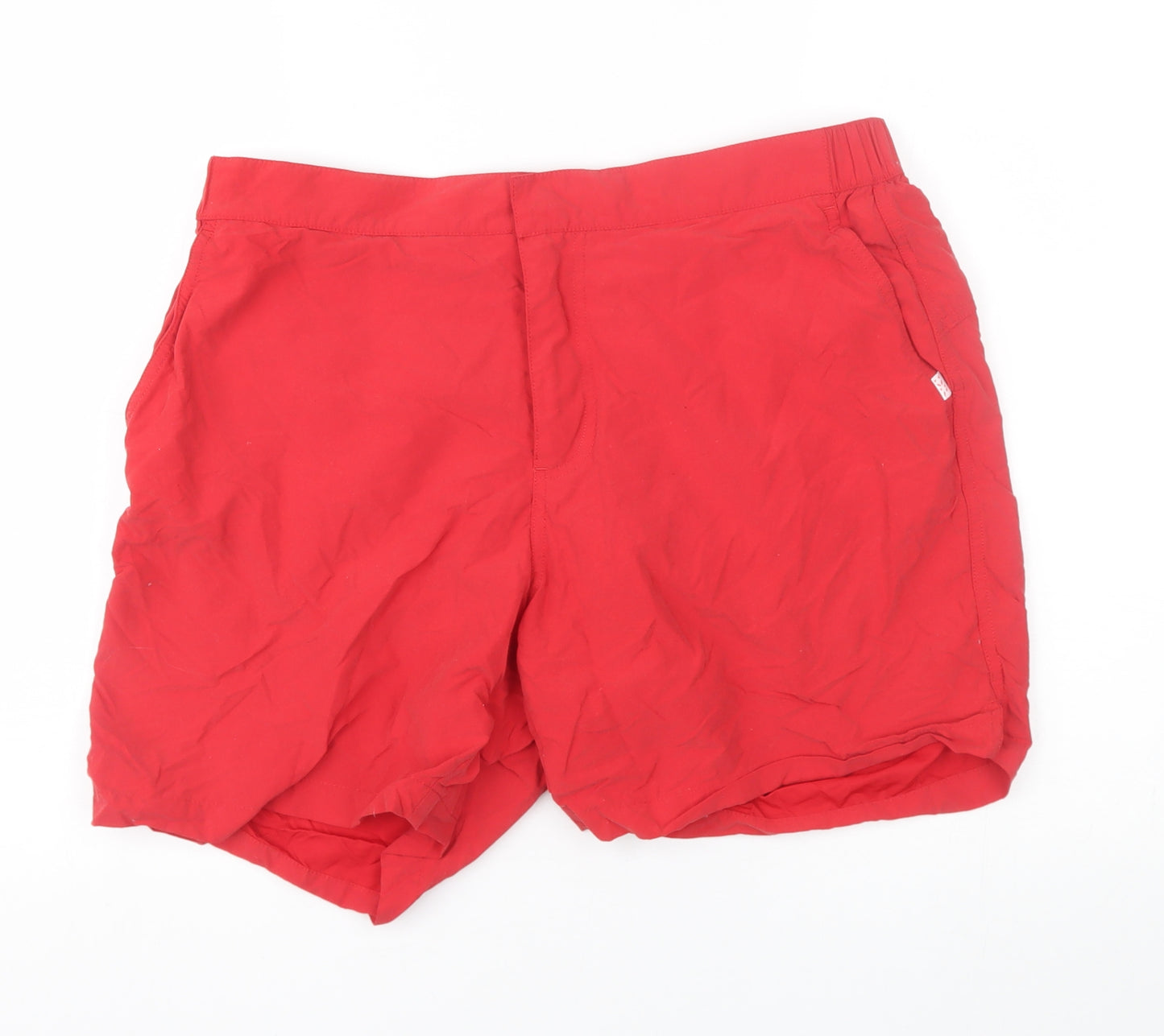 Derek Rose Mens Red   Bermuda Shorts Size 34
