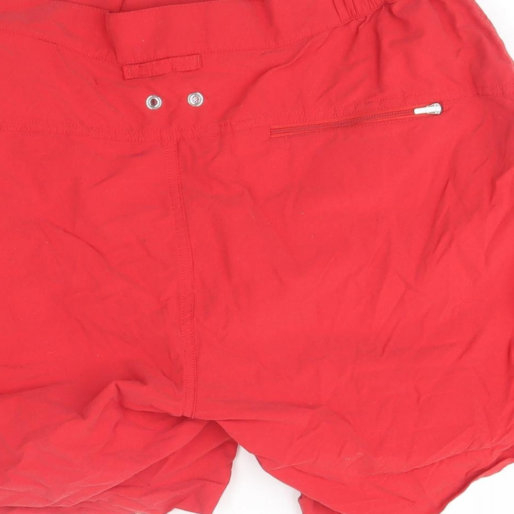 Derek Rose Mens Red   Bermuda Shorts Size 34