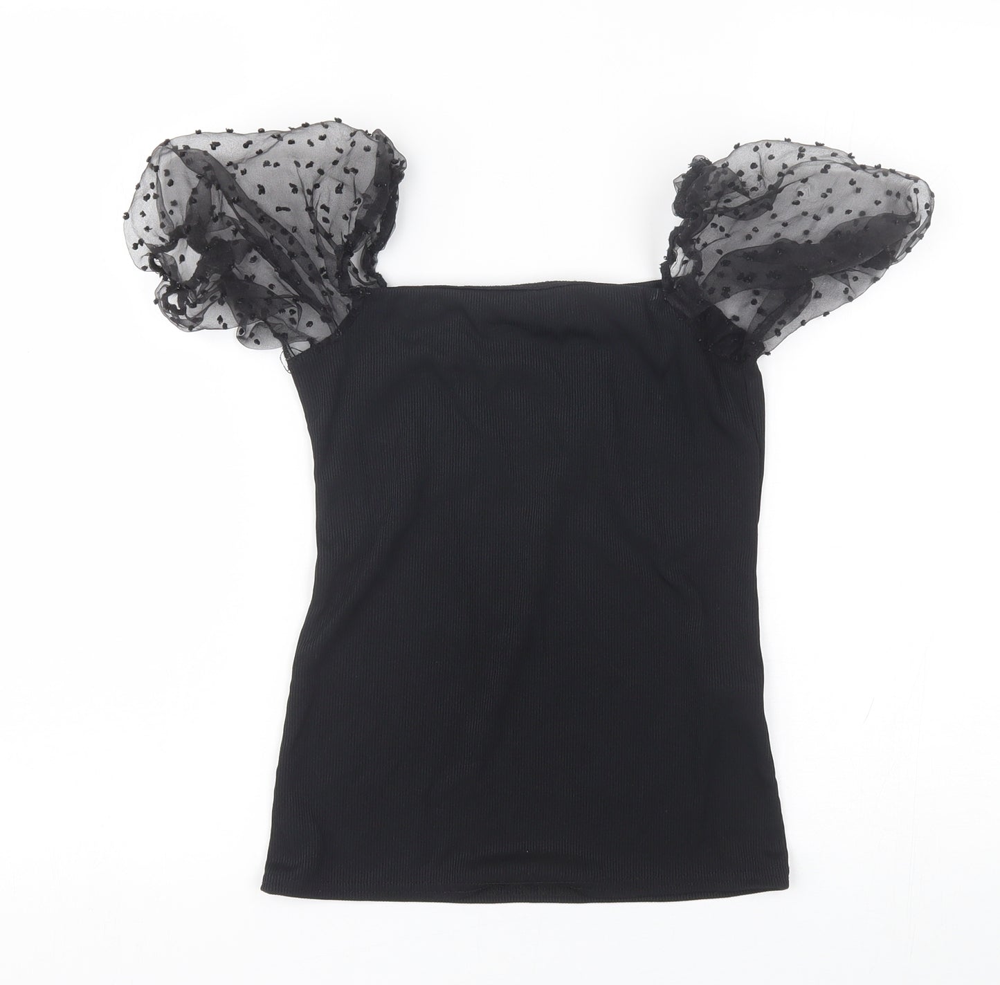 New Look Womens Black   Basic Blouse Size 6