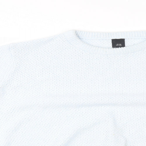 River Island Womens Blue   Pullover Jumper Size L
