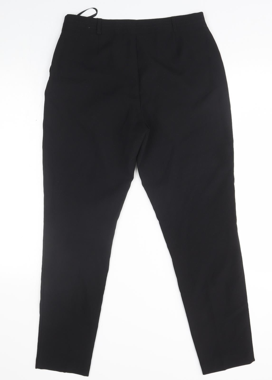 Primark Womens Black   Trousers  Size 10 L28 in