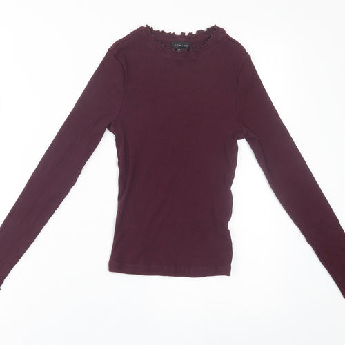 New Look Womens Red   Pullover Jumper Size 6