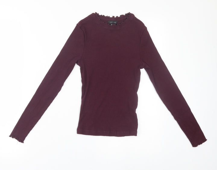 New Look Womens Red   Pullover Jumper Size 6
