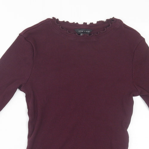 New Look Womens Red   Pullover Jumper Size 6