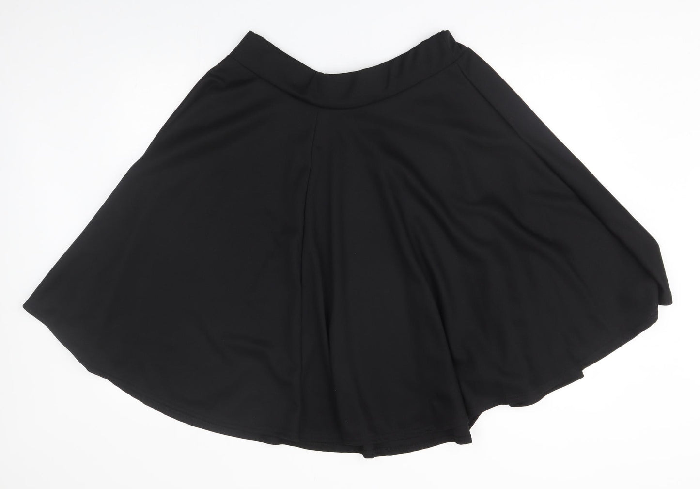 Preworn Womens Black   A-Line Skirt Size 34 in
