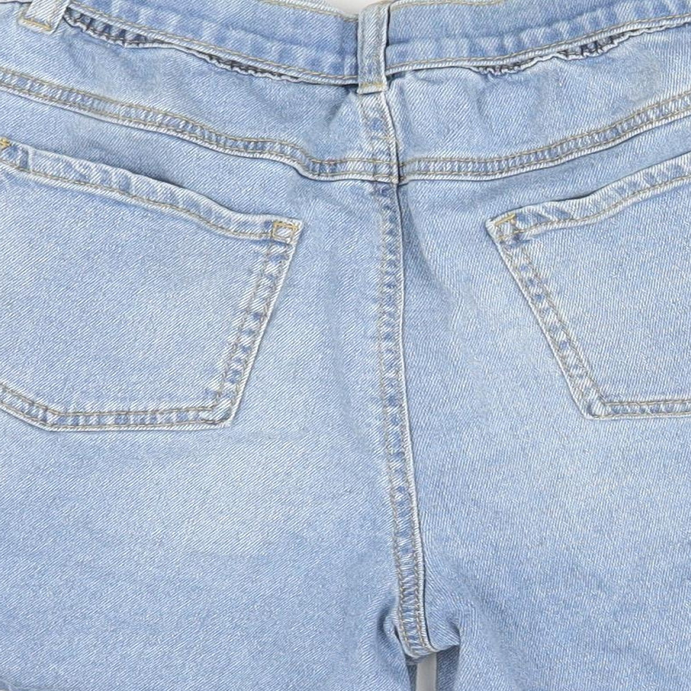 TU Girls Blue   Mom Shorts Size 14 Years