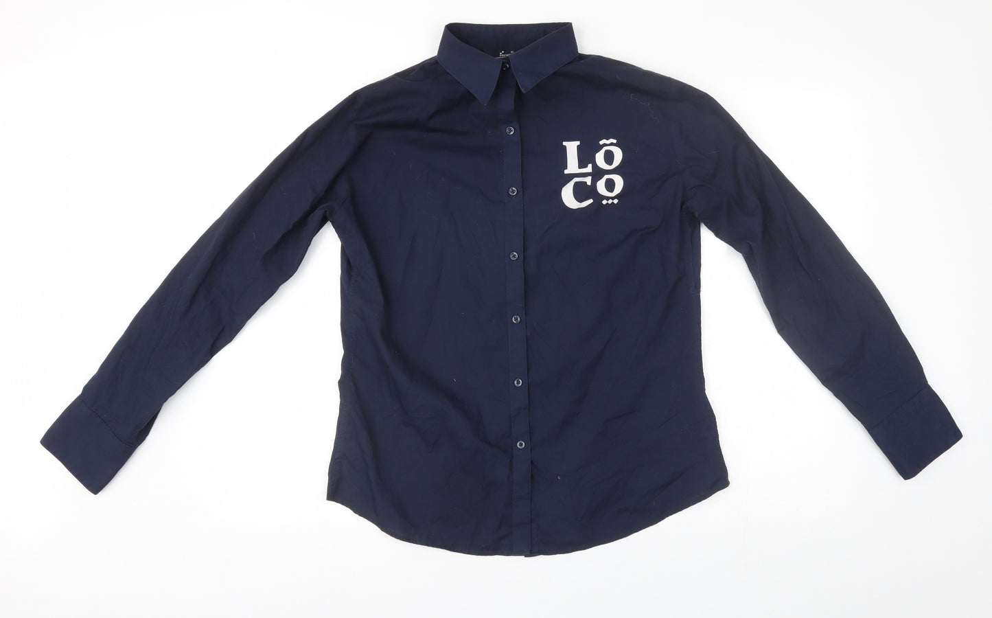 Premier Womens Blue   Basic Button-Up Size 12