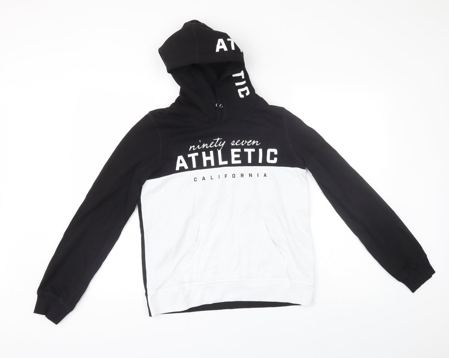 H&M Boys White   Pullover Hoodie Size 14 Years  - athletic