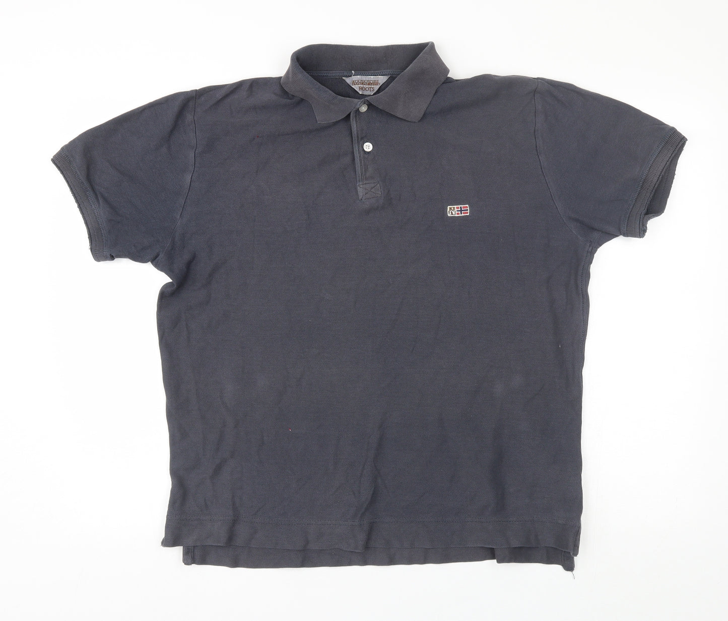 Napapijri Mens Blue    Polo Size L