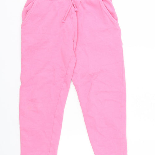NEXT Girls Pink   Jogger Trousers Size 8 Years