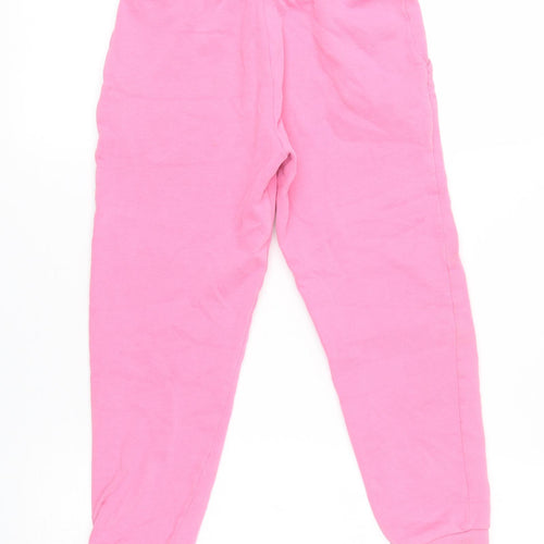 NEXT Girls Pink   Jogger Trousers Size 8 Years