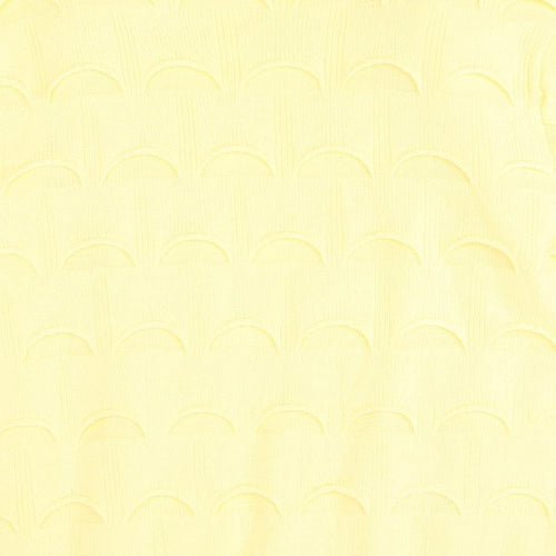 lady ice Womens Yellow   Cardigan Jumper Size L