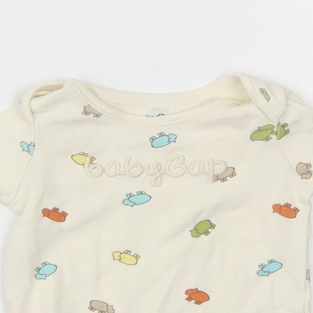 Gap Baby Ivory   Babygrow One-Piece Size 0-3 Months  - hippo
