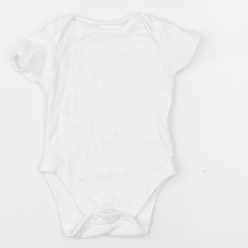 George Baby White   Babygrow One-Piece Size 3-6 Months