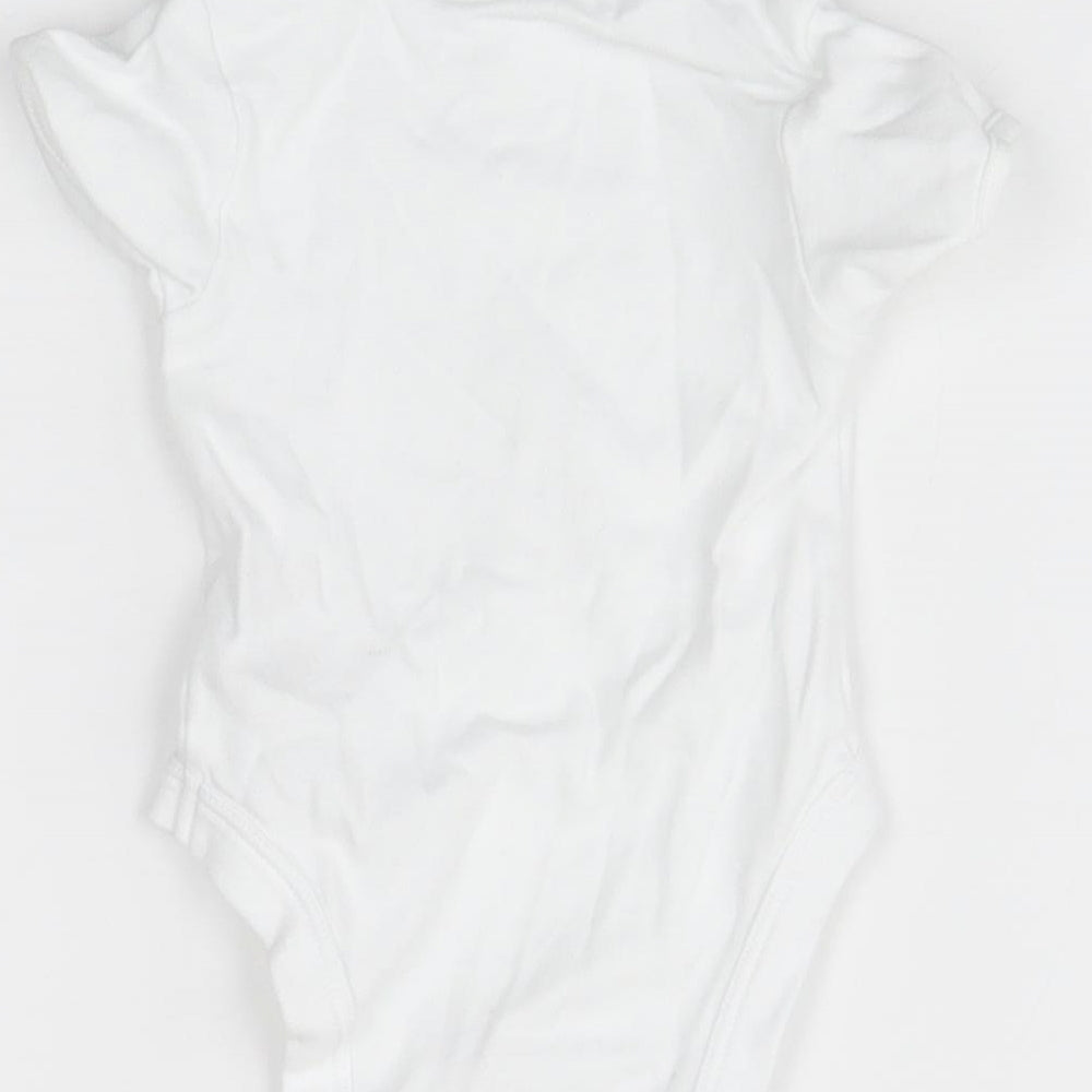 George Baby White   Babygrow One-Piece Size 3-6 Months