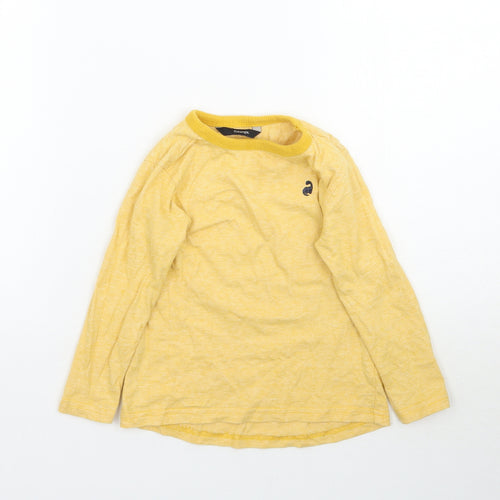 George Boys Yellow   Basic T-Shirt Size 2-3 Years