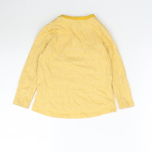 George Boys Yellow   Basic T-Shirt Size 2-3 Years