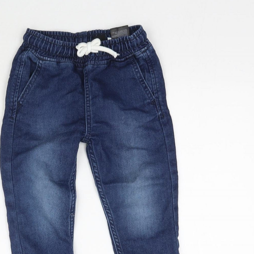 Preworn Boys Blue  Denim Skinny Jeans Size 3 Years - Jogger & Denim