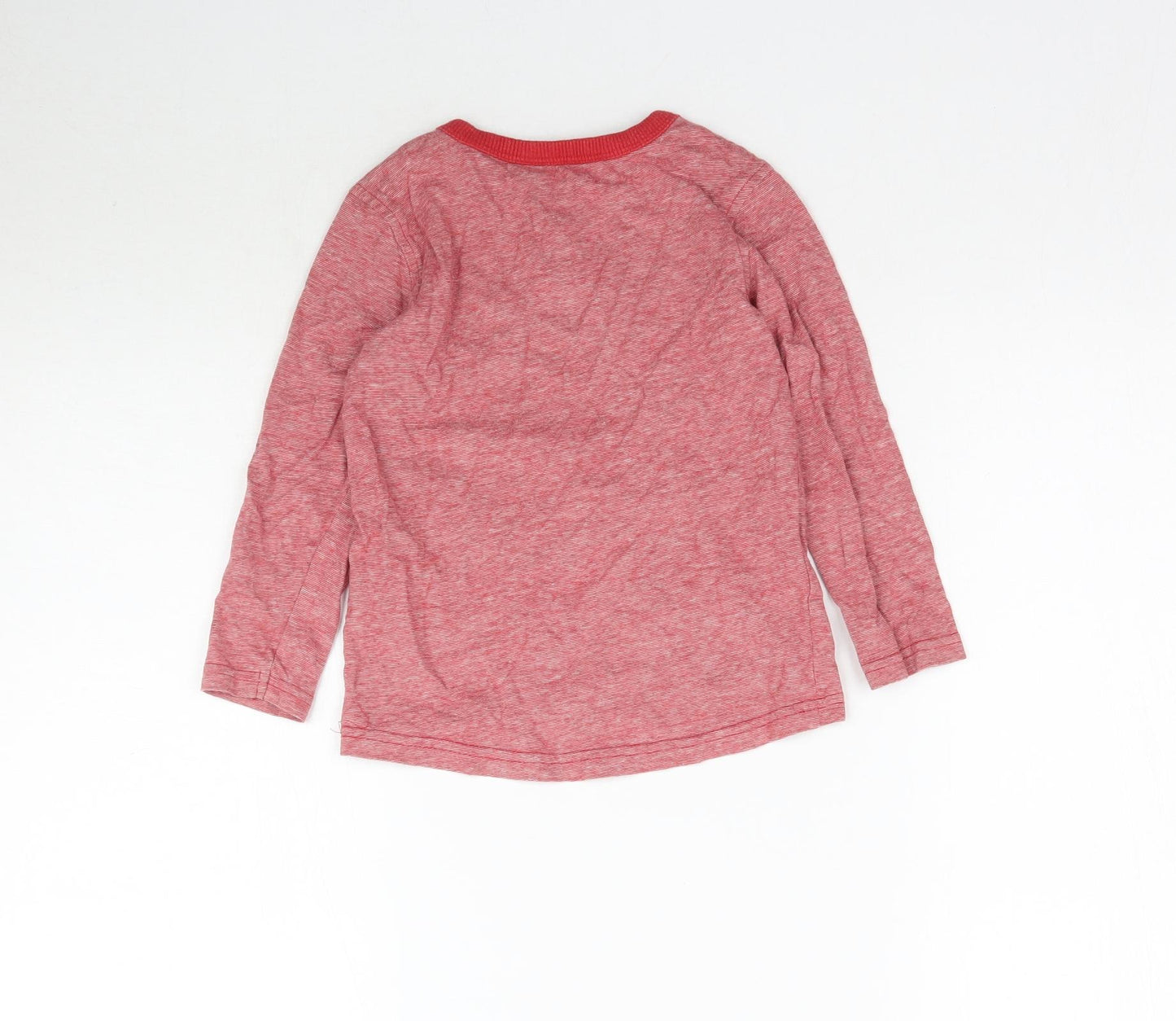 George Boys Red   Basic T-Shirt Size 2-3 Years