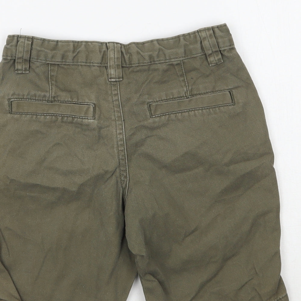Denim Co. Boys Green   Bermuda Shorts Size 5-6 Years