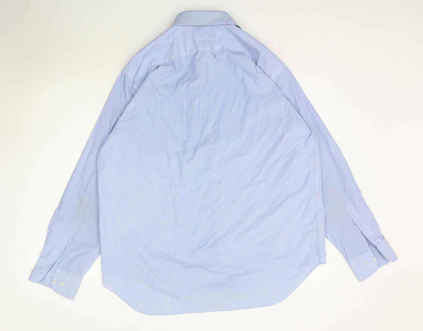 Marks and Spencer Mens Blue    Dress Shirt Size 17